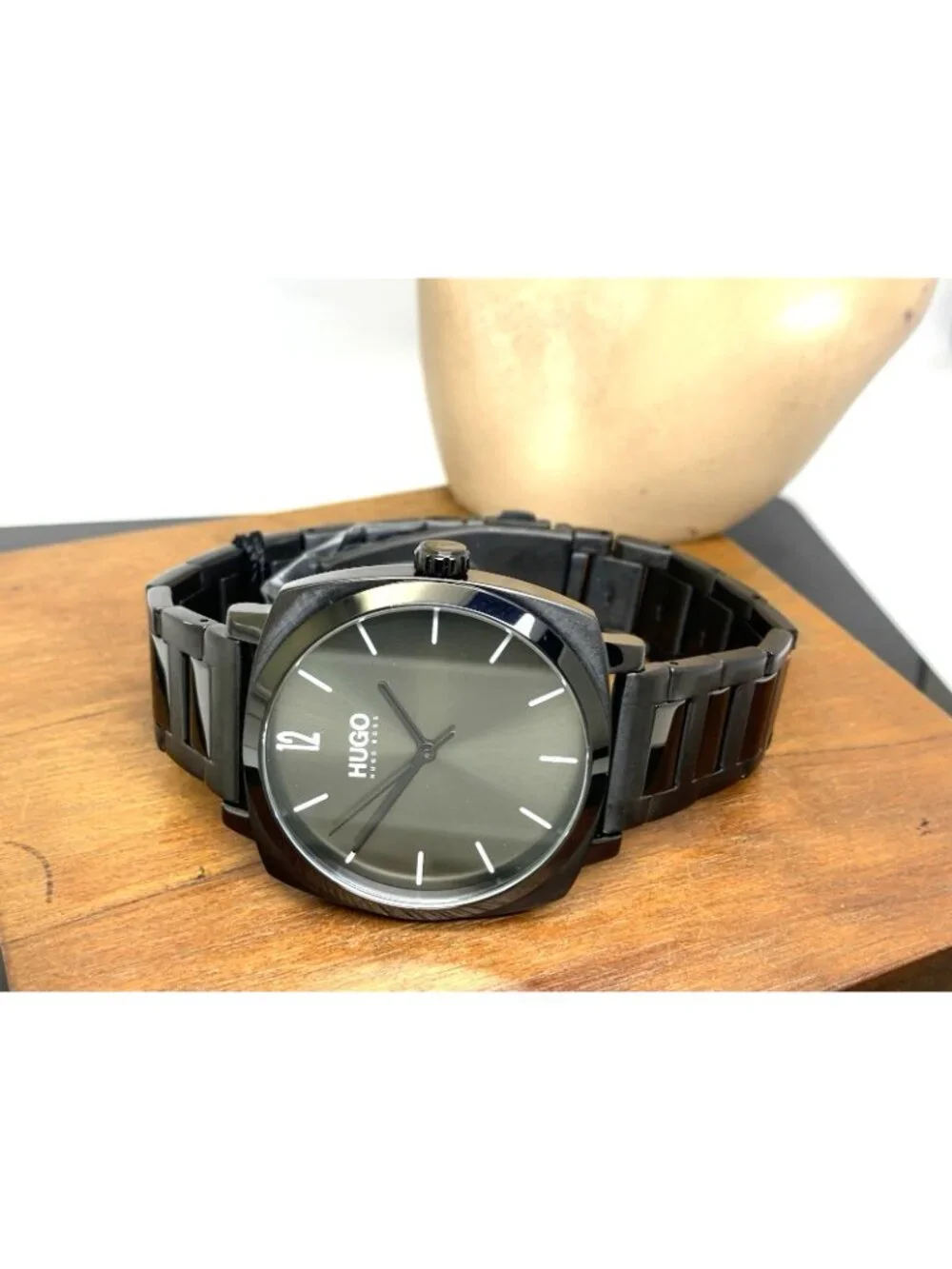 Hugo Boss Men's Watch 1530081 Quartz Black Dial Stainless Steel 40mm